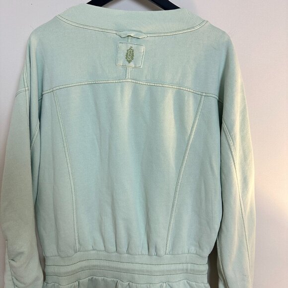 FREE PEOPLE Intercept Romper in Pistachio Size Medium - Picture 8 of 11